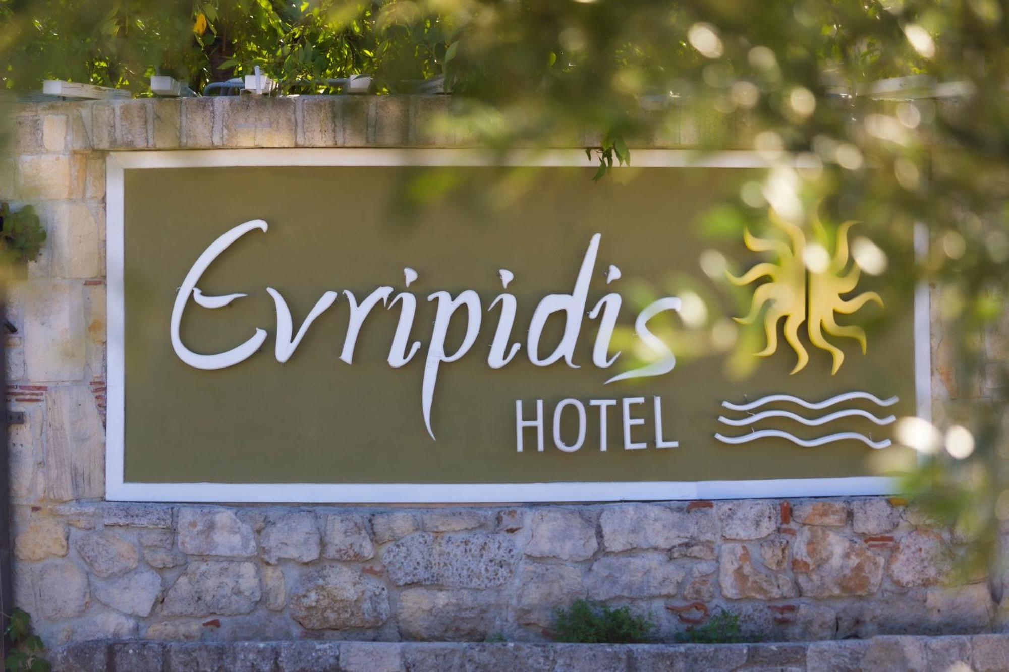 Evripidis Hotel Afytos Bagian luar foto