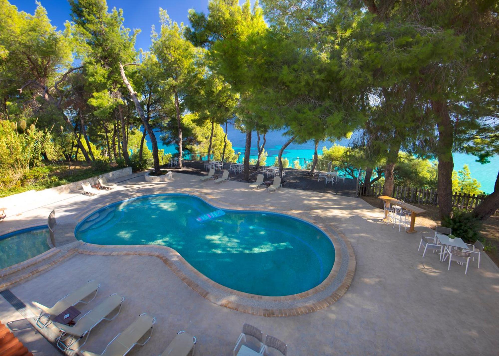 Evripidis Hotel Afytos Bagian luar foto